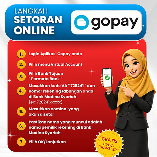 Langkah Setoran GoPay